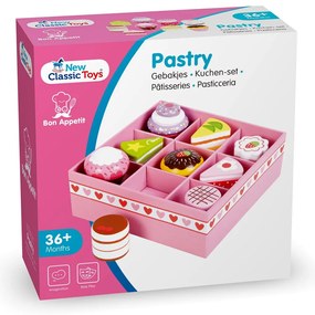 Drevená súprava - tortičky v darčekovej škatuli