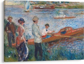 Obraz - Auguste Renoir, Oarsmen at Chatou, reprodukcia (70x50 cm)