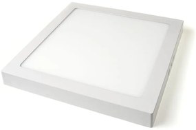 BERGE LED panel štvorcový prisadený - 24W - 230V - 1900Lm - studená