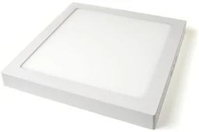 BERGE LED panel štvorcový prisadený - 24W - 230V - 1900Lm - studená