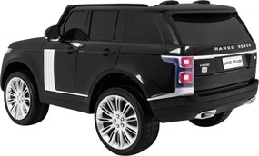 Ramiz Range Rover HSE dvojmiestne detské elektrické auto čierne SUV + ovládač na diaľkové ovládanie