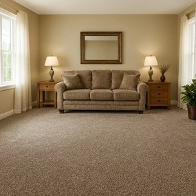 Spoltex, AKCIA: 105x270 cm Metrážny koberec Elizabet 90 béžová, šíře, béžová, filc, detská izba