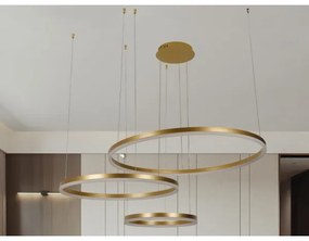 LED Stmievateľný luster na lanku LED/125W/230V 3000-6500K + diaľkové ovládanie