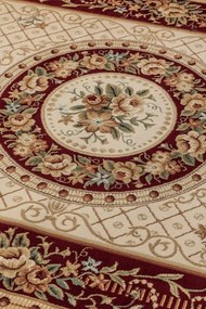 Hanse Home, Kusový koberec Herat 105994 Red Cream, 80x120, červená, chodba / predsieň