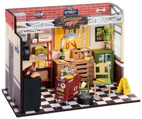 RoboTime - Miniatúra domčeka Garáž 2xAAA
