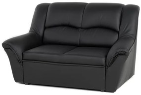 Kožená sedacia súprava DUBAJ LUX 3+2+1, tm. modrá (K-58)