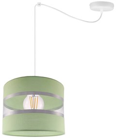 Závesné svietidlo Elegance Spider, 1x textilné tienidlo (výber z 8 farieb), w
