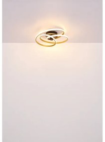 Globo 67183-40N - LED Prisadený luster GLYXAR LED/40W/230V chróm/čierna