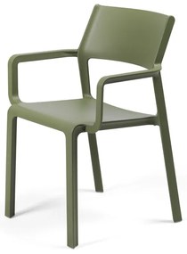 Stima Plastové kreslo TRILL Vyberte odtieň ->: Agave - Zelená