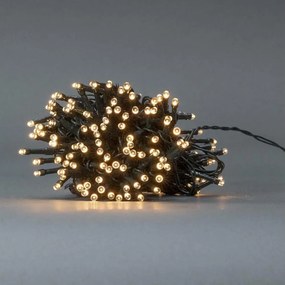 Nedis CLBO192 - LED reťaz 192xLED/7 funkcií/3xAA 14,9m IP44 teplá biela