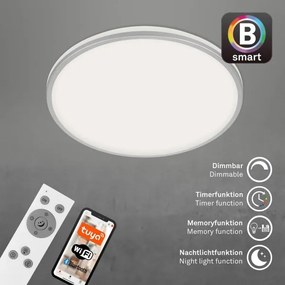 Briloner 3065-014 - LED stmievateľné stropné svietidlo IVY 42 W/230 V Wi-Fi Tuya priemer 49 cm + diaľkový ovládač