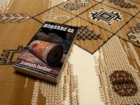 Alfa Carpets, Kusový koberec TEHERAN T-375 beige, 190x280, béžová, chodba / predsieň