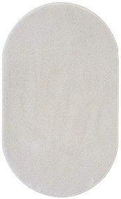 Kusový koberec Laguna krémová ovál, 80x150 ovál, biela, obývacia izba, Vopi