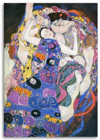 Gario Obraz na plátne Panny - Gustav Klimt, reprodukcia Rozmery: 70 x 100 cm