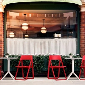 SKY FOLDING 60 sklopný záhradný stôl white