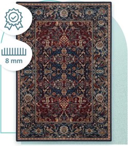 Koberec Agnella Isfahan Hela granátový