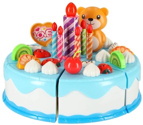 KIK Narodeninová torta 80 el. Modrá