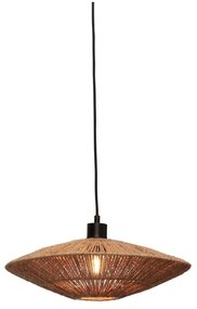 Závesné svietidlo s tienidlom z juty v prírodnej farbe ø 40 cm Iguazu – Good&amp;Mojo