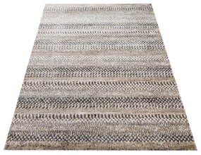 DomTextilu Kvalitný koberec s abstraktným vzorom v prírodných odtieňoch 44524-208212