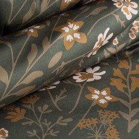 MAKOSATÉNOVÉ OBLIEČKY REINA48 160X200 CM, 2 KS 70X80 CM KVETY