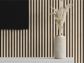Mexen Lam-F, akustické stenové lamely 275 × 31,5 cm, filc 6 mm, dub perlový, S105-275317-2812-058