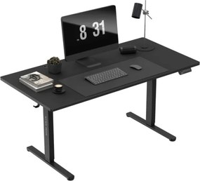 Elektrický výškovo nastaviteľný stôl Mark Adler Leader 7.6 čierny