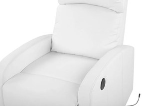 Relaxačné kreslo Virtudosa (biela) . Vlastná spoľahlivá doprava až k Vám domov. 1076501