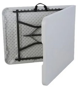 JAKS Skladací stôl 240 cm biely
