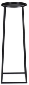Stojan na kvety LOFT 70x24 cm čierna
