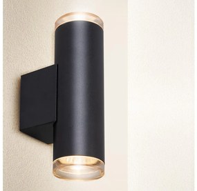 Brilagi - Kúpeľňové bodové svietidlo SELE AQUA 4xGU10/30W/230V IP44 čierna