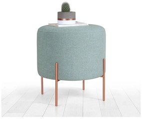 Svetlomodrý taburet Copper – Artie