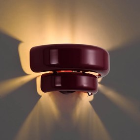 Retro nástenná lampa slivková - Ophelia