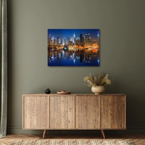 Obraz Manhattanu v noci (70x50 cm)