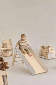 Drevená skladacia šmýkačka pre deti – bezpečná zábava do izby aj herne