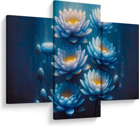 Obraz - Lekná pod hladinou (90x60 cm)