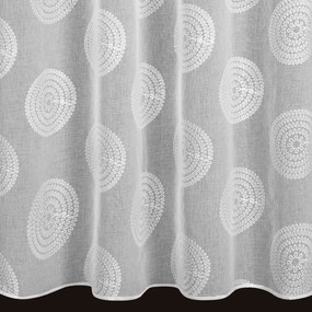 ZÁCLONA NA KRÚŽKOCH MILAGROS 140X250 CM VZOROVANÁ
