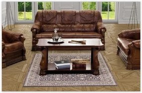 Konferenčý stôl Baron, tm. hnedá (6)