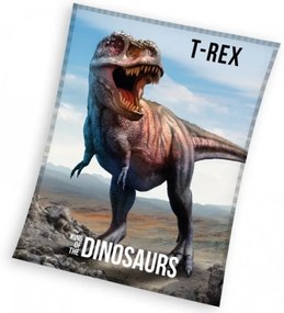 Detská deka  T-Rex Predátor  130x170 cm
