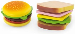Viga Drevený hamburger a sendvič