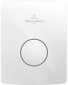 VILLEROY &amp; BOCH ViConnect U100 ovládacie tlačítko pre pisoáre, plastové, biela, 92194468