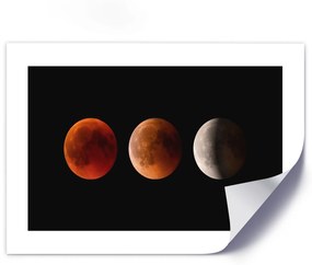 Gario Plagát Fázy mesiaca Farba rámu: Bez rámu, Veľkosť: 60 x 40 cm