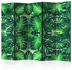 Artgeist Paraván - Tropical Leaves II [Room Dividers]