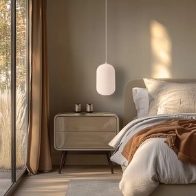 Luster na lanku CRESTO 1xE27/40W/230V biela