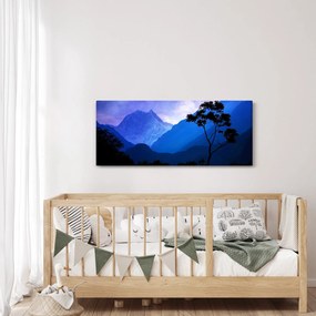 Obraz - Nočné nebo v Nepále (120x50 cm)