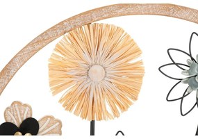 Kovová nástenná dekorácia Floral – Mauro Ferretti