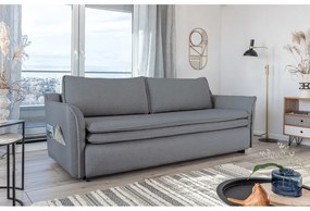 Sivá rozkladacia pohovka Miuform Charming Charlie