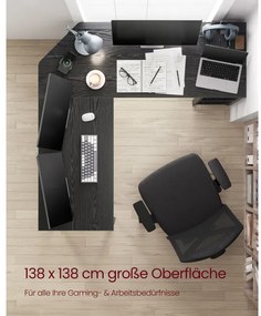 Rohový kancelársky stôl LWD072B56