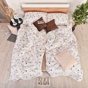 Obliečky krepové Carly EMI: Štandardný set jednolôžko obsahuje 1x 140x200 + 1x 70x90