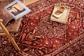 Koberec Agnella Isfahan Leyla Rubín ovál