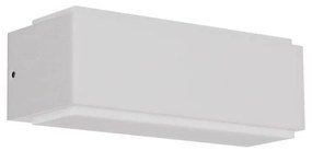 Redo 90400 - LED Vonkajšie nástenné svietidlo DASH LED/9W/230V 4000K IP65 biela